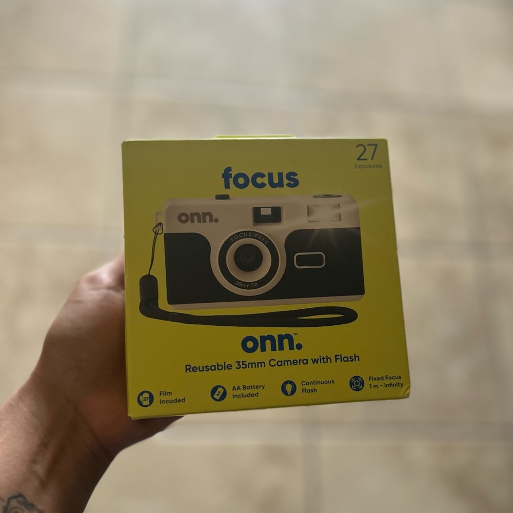 On Running Black and Silver Film Camera for Photography Enthusiasts